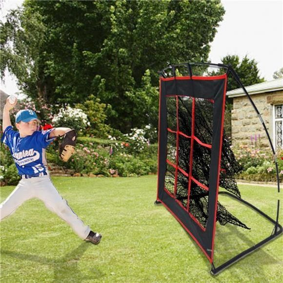 Games Baseball Pitching Net Baseball 9 Hole Pitching Net With Strike